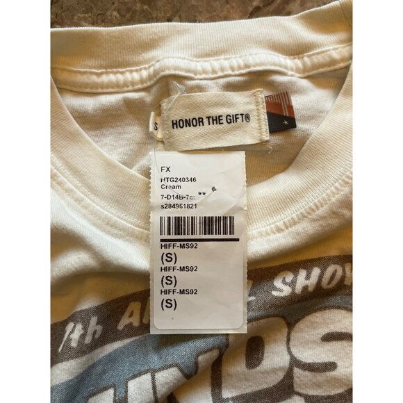 Honor The Gift Sounds For The Soul Tee in Cream Small New Mens Tshirt - Picture 8 of 13